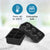 2 in 1 Pack Large Silicone Ice Cube Tray Mold Custom 6 Round Balls 6 Giant Cubes Whiskey Beer for Kitchen Party Bar